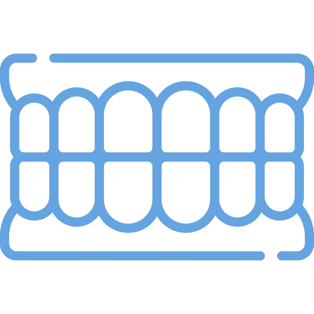 Icon eines blauen Kissens mit grauem Hintergrund, das Komfort und Entspannung symbolisiert. Ideal für Betten und Sofas.